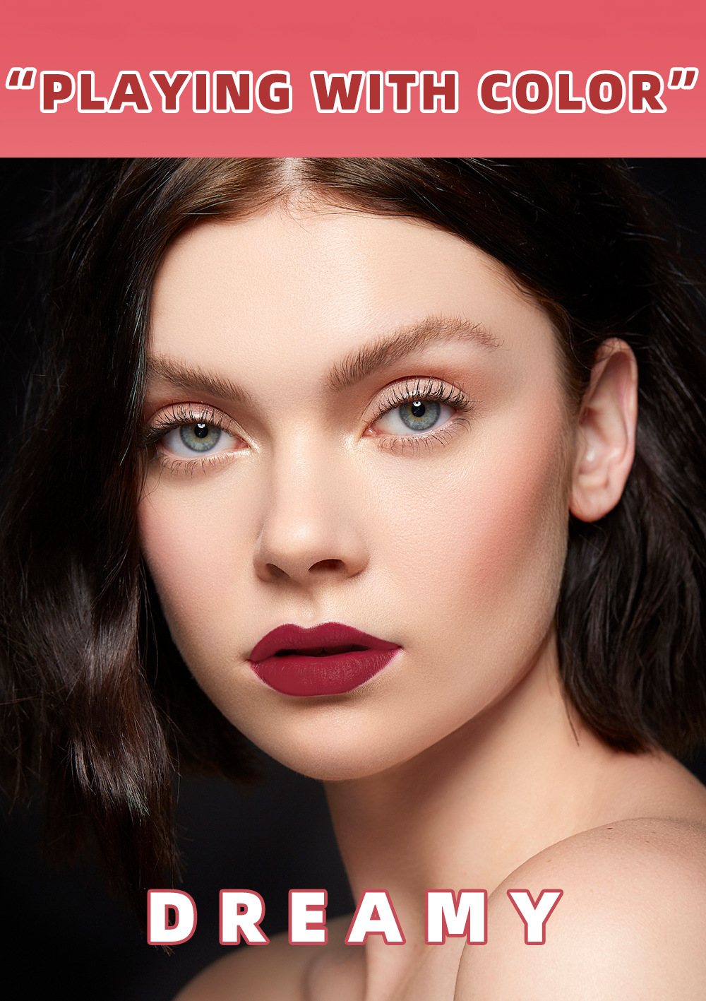 QIBEST Moisturizing matte new Color Lipstick has a velvety misty texture that is not easy to fade and lasts long. It is a cross-border nude color lipstick Application Scenario