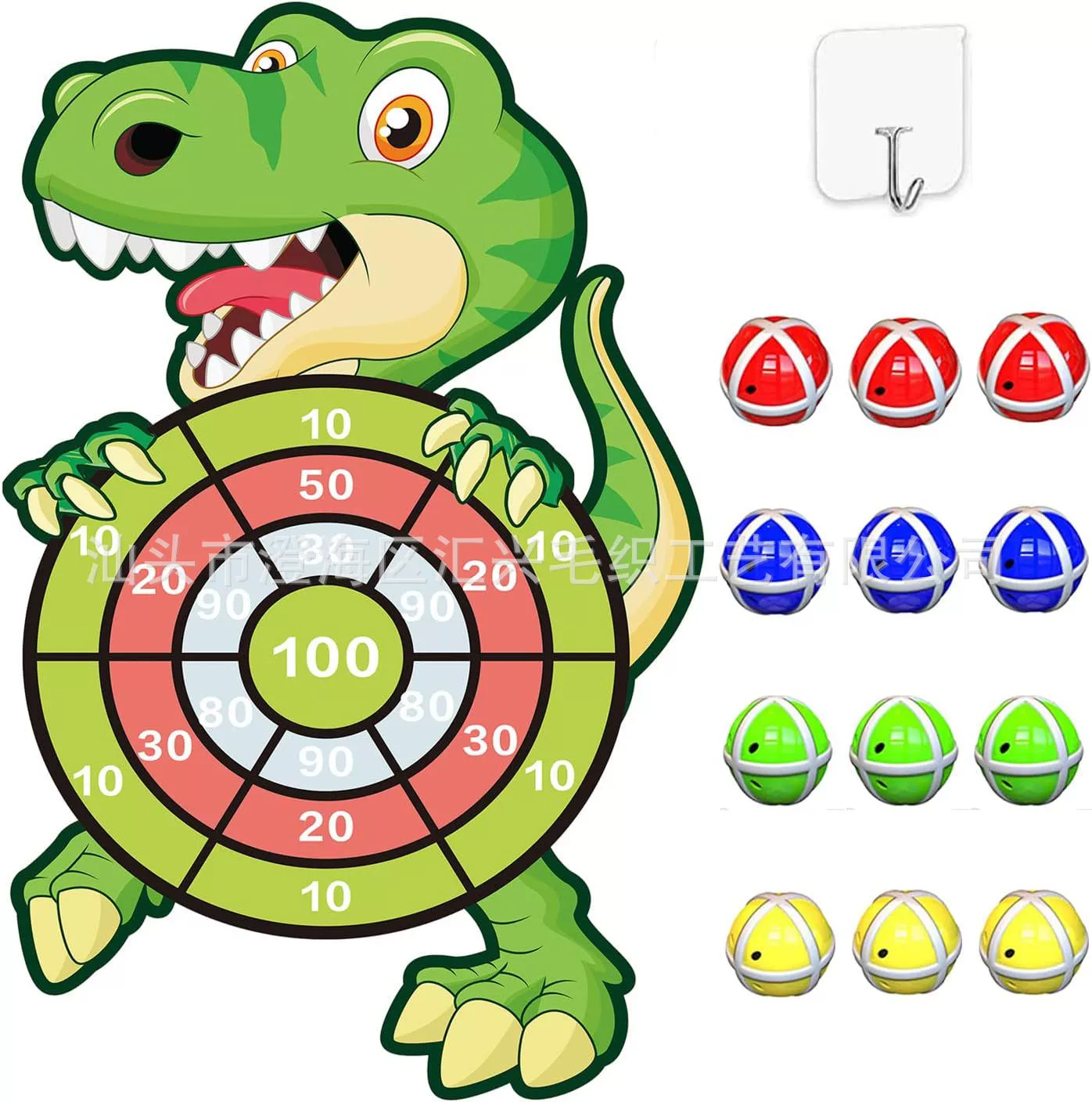 Трансграничные взрывные детские динозавры единорог липкий шарик мишень большой дротик набор для бросания игрушек внутри и снаружи