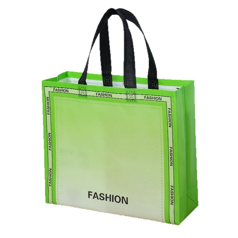 Bolsa de mano de moda de ropa revestida, bolsas de compras ecológicas personalizadas, bolsas de compras para hombres y mujeres con logotipo imprimible
