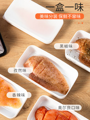 冰箱收納盒食品級保鮮盒雞胸肉凍肉分裝盒密封冷凍盒微波爐飯盒