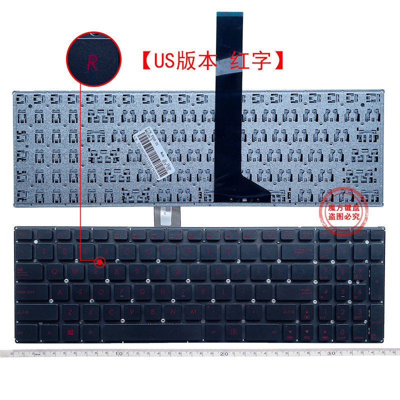 Ru/Uk Suitable for Asus X552/E/C K550C X550D/Vc Keyboard R510Vc/Vb W50J