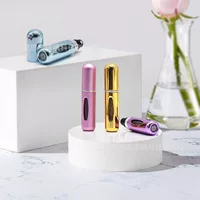 5ML дно наполненный флакон для духовой воды спот алюминиевый самонасосный пресс-распылитель может циркулировать для путешествий портативный упаковочный флакон