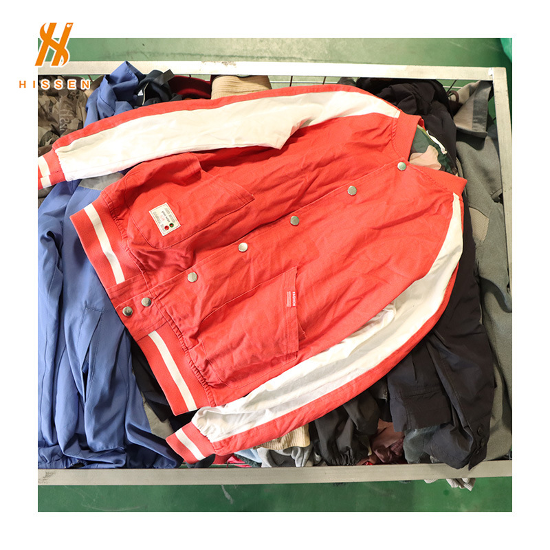 二手衣服装旧出口澳大利亚秋冬棒球服外套女used baseball jacket