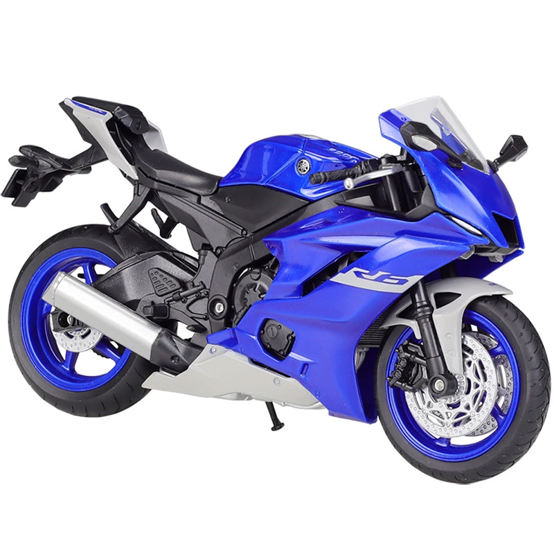 Welly1: 12 Yamaha YAMAHA YZF-R6 тяжелая мотоцикловая модель сплавная для моделирования