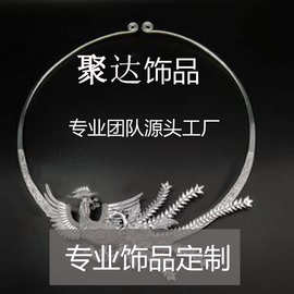 聚达饰品厂项链耳饰手饰戒指可加工提供样品图片尺寸首饰制作链接