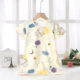 Girl's Nightgown Pure Cotton Summer New Style Girl's Short-sleeved Air-conditioning Clothing Korean Style Thin Home Clothes Children's Pajamas Nightgown