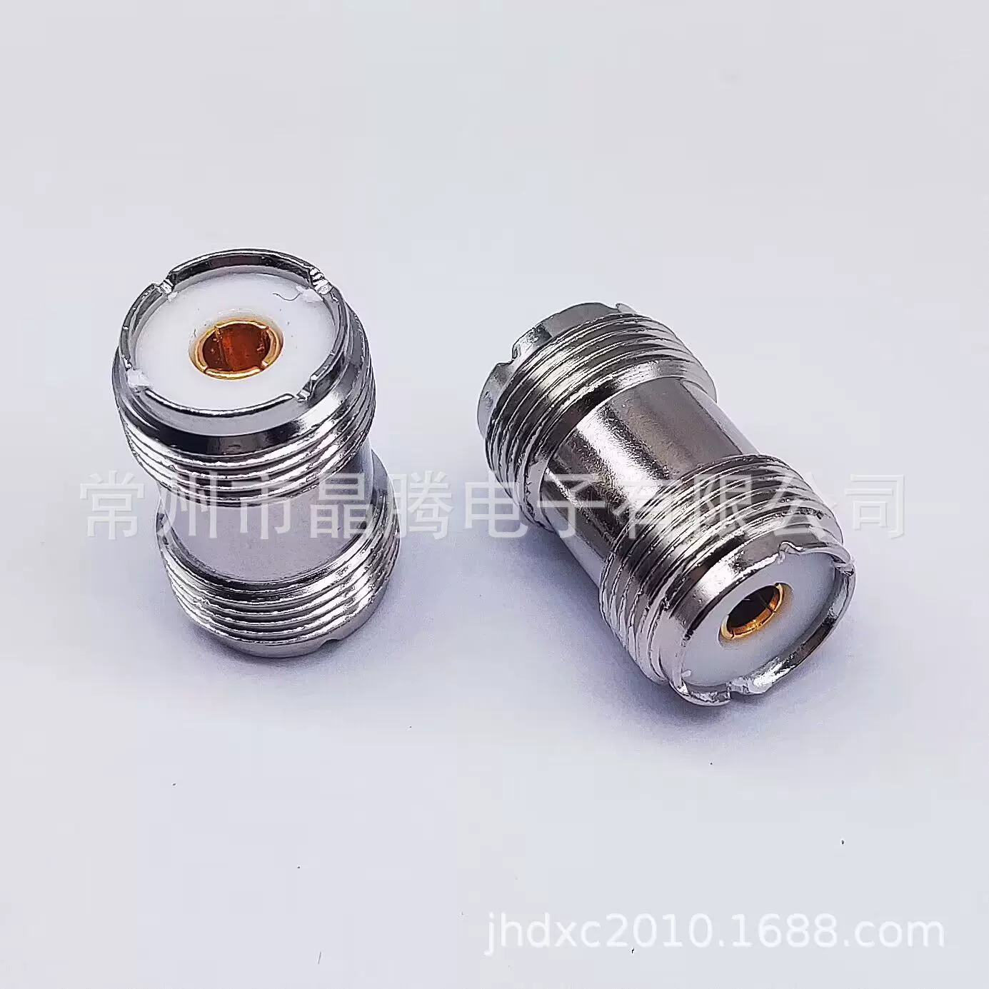 UHF同轴连接器 UHF母转母直通  UHF母双通  UHF高频母头 UHF母座