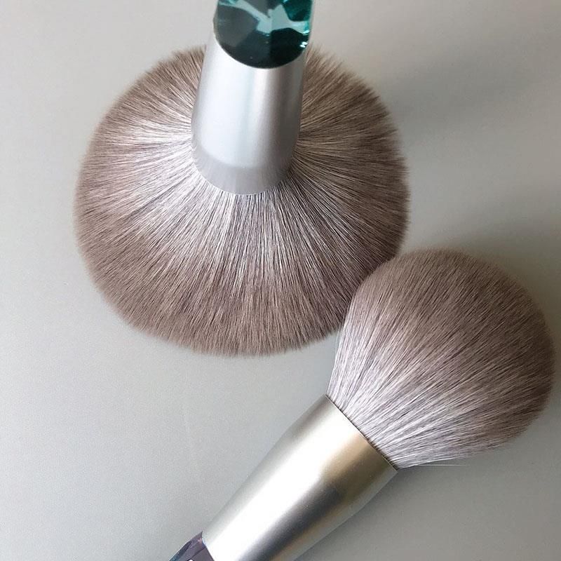 1 Piece Vintage Style Artificial Fiber Makeup Brushes Plastic Handgrip display picture 2