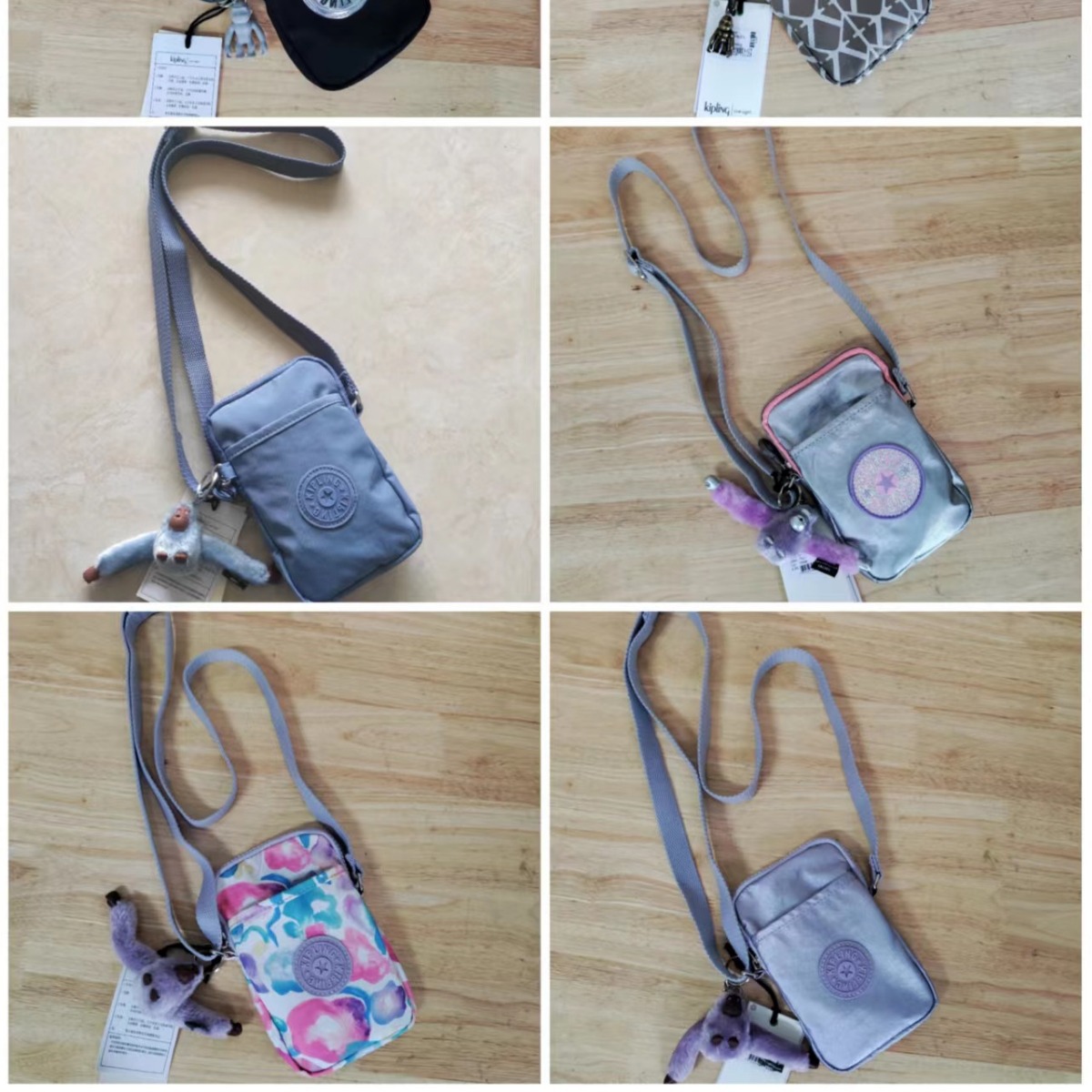 Ki1079 bolso de teléfono móvil para mujer mini bolso de mensajero pequeño bolso de hombro simple y versátil fresco y portátil moda