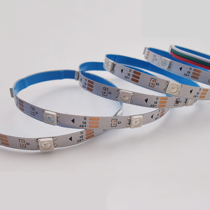LEDカラフルライト 2.7mm3mm4mm5mm 流れるRGBライトテープ 5vフルカラーソフトライトストリップ 雰囲気照明|undefined