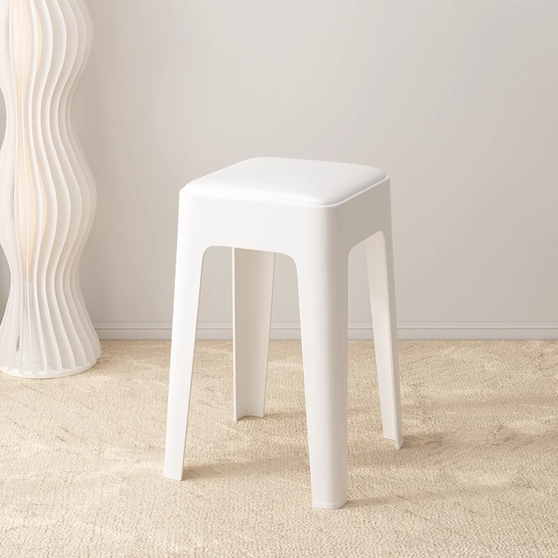 화이트 [PP두꺼운모델-스툴면 25cm] 파손보장