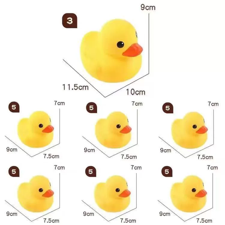 Игрушка для ванны B.Duck, желтая утка для плавания, антистресс