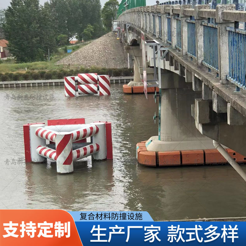 桥洞隧道红黄相间醒目提示反光防 撞设施  新民河大桥