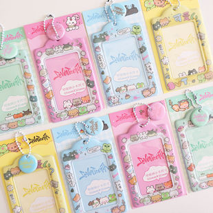 South Korea Cute Meal Card PVC Card Set SVT Star-chasing Small Card Storage Campus Card Three-inch Small Card Storage Display Pendant