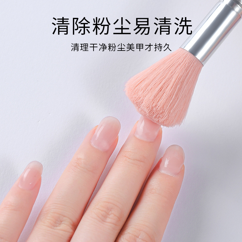 美甲專用粉塵刷清潔工具刷子指甲桌面打磨灰塵多功能高檔毛刷長杆
