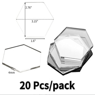 Amazon jingmeiya transparent acrylic table card blank plastic name DIY party seat table card