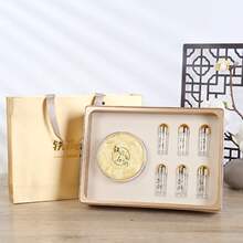 金框铁皮石斛包装盒石斛粉礼品盒颗粒250g礼盒枫斗木盒石斛花空盒