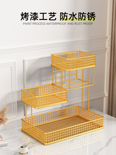 Snack Fruit Basket Storage Rack Accessible Luxury Multi-Layer Fruit Plate Home Living Room Coffee Table Plate Candy Display High-End Snacks