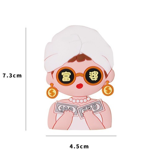 Cartoon creative soft plastic mobile phone case diy material Internet celebrity Chinese Valentine's Day stationery storage box cross-border accessories