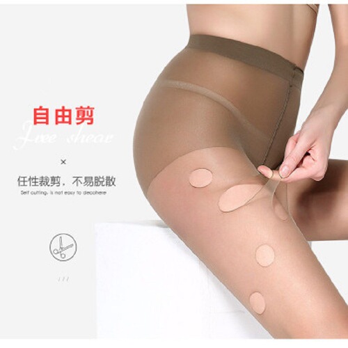 Spring and summer anti-wolf socks, anti-snagging pineapple socks, anti-shedding, any cut thin women's pantyhose two-in-one socks