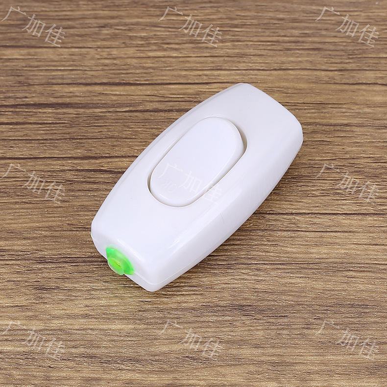 广加佳型号A1床头开关五金批发按钮开关翘板双出线口电源开关床头