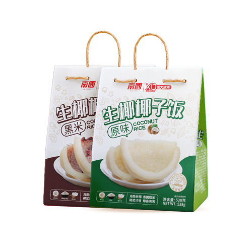 Hainan Specialty Nanguo Food Hainan Local Specialty Coconut Rice 538g Convenient Rice Glutinous Rice Farmhouse Specialty Snack
