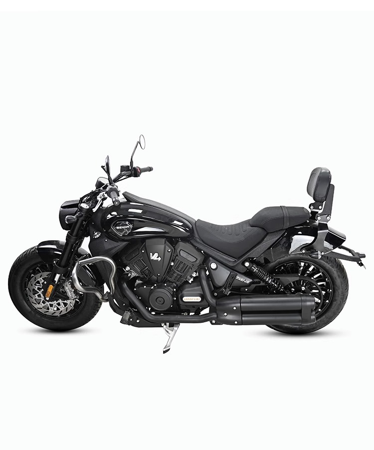 Muscle car Wolf applicable to Benda black flag 500 backrest tail shelf rear tail frame tail wing multifunctional folding backrest modification