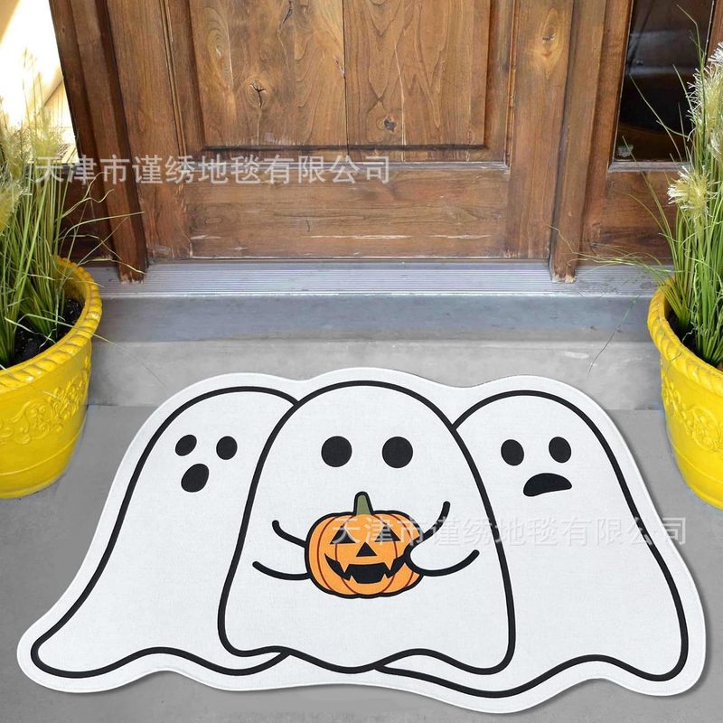 クロスボーダーのハロウィンのかぼちゃはカシミヤのドアのマットをまねます。|undefined