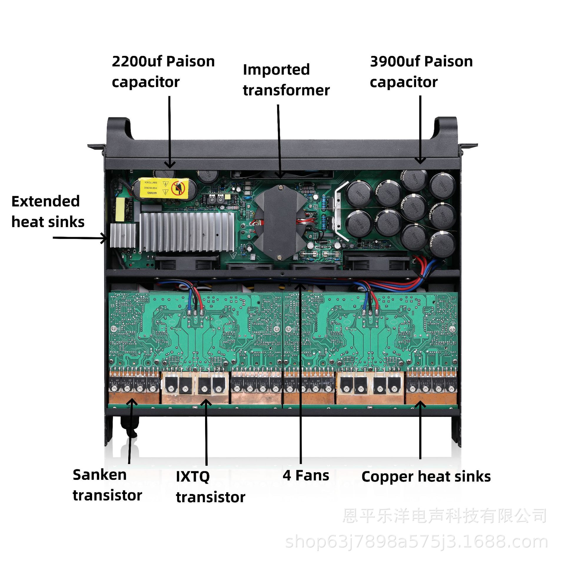 Fábrica TD amplificador de alta potencia FP10000Q puro amplificador de potencia TD rendimiento profesional rendimiento bajo