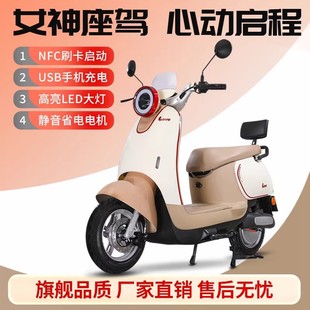 2025新款小龟王电动车48V72V成人家用女士小型60V学生代步电瓶车-阿里巴巴