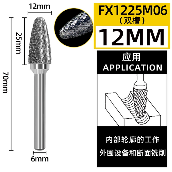 Dual slot FX1225M06 (12 mm)