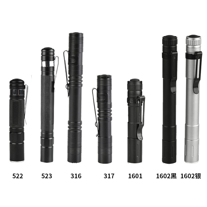 XPER3 LEDPen-shaped Bright Flashlight Mini Medical LEDFlashlight Pen Light Clip-on Flashlight