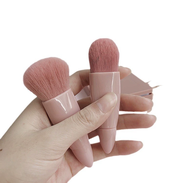 Щетка, маленькая ручная loose powder, база, набор, полный комплект, 3 предмета