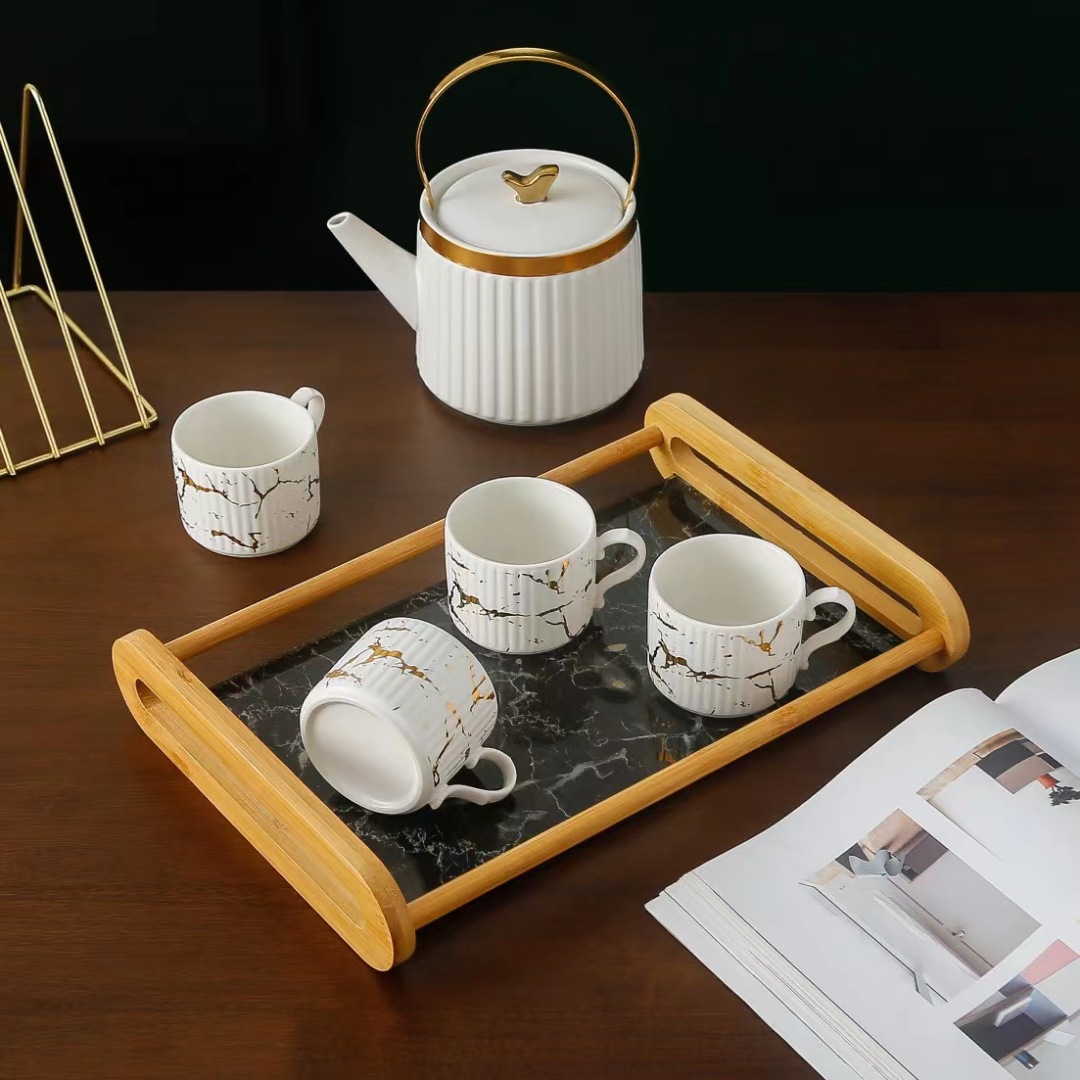 Japonés marbling cerámica portátil olla taza traje Oficina Creativa botella de agua fría suministros regalo hogar