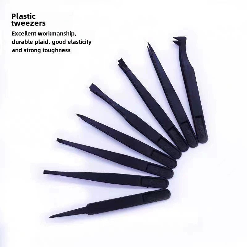 Plastic elastic multifunctional tweezers