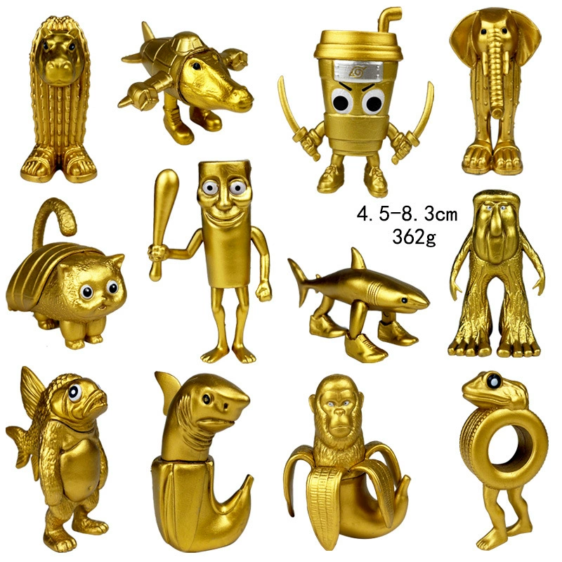 Фигура Шанхай Jing Tralala деревянная палочка-человек, assorted characters, пакет OPP, 0,4 кг