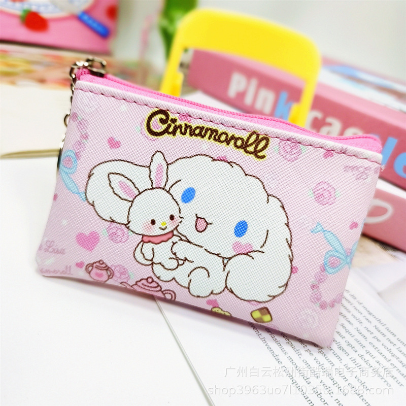 Bolso de la moneda de los niños de dibujos animados lindo niños y niñas monedero bolso de La Moneda bolso de la tarjeta de cremallera pequeña bolsa regalo del estudiante de la escuela primaria