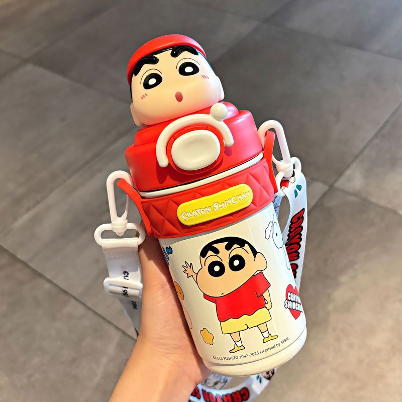 2025蜡笔小新系列保温杯小巧口袋杯子女生方便携带直饮口饮水杯子|undefined