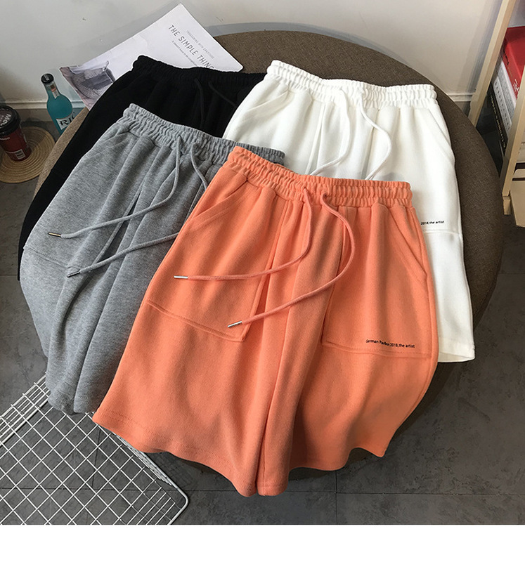 Summer New Casual Printed Internet Popular Mid-Pants Women's Korean-style Loose All-match Home Sports Outer Wear Shorts Summer New Casual Printed Internet Popular Mid-Pants Women's Korean-style Loose All-match Home Sports Outer Wear Shorts