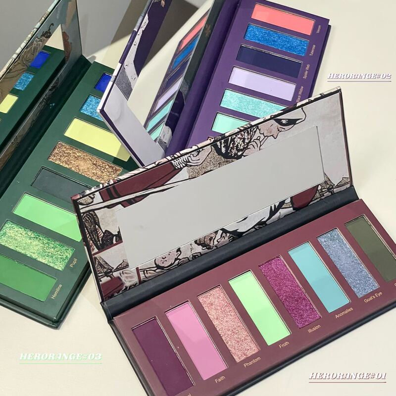 Herorange Eight-Color Dream Oil Painting Style Eye Shadow Matte Pearlescent Smoky Flash Polarized Green Palette Eye Shadow Cross-Border Herorange Eight-Color Dream Oil Painting Style Eye Shadow Matte Pearlescent Smoky Flash Polarized Green Palette Eye Shadow Cross-Border