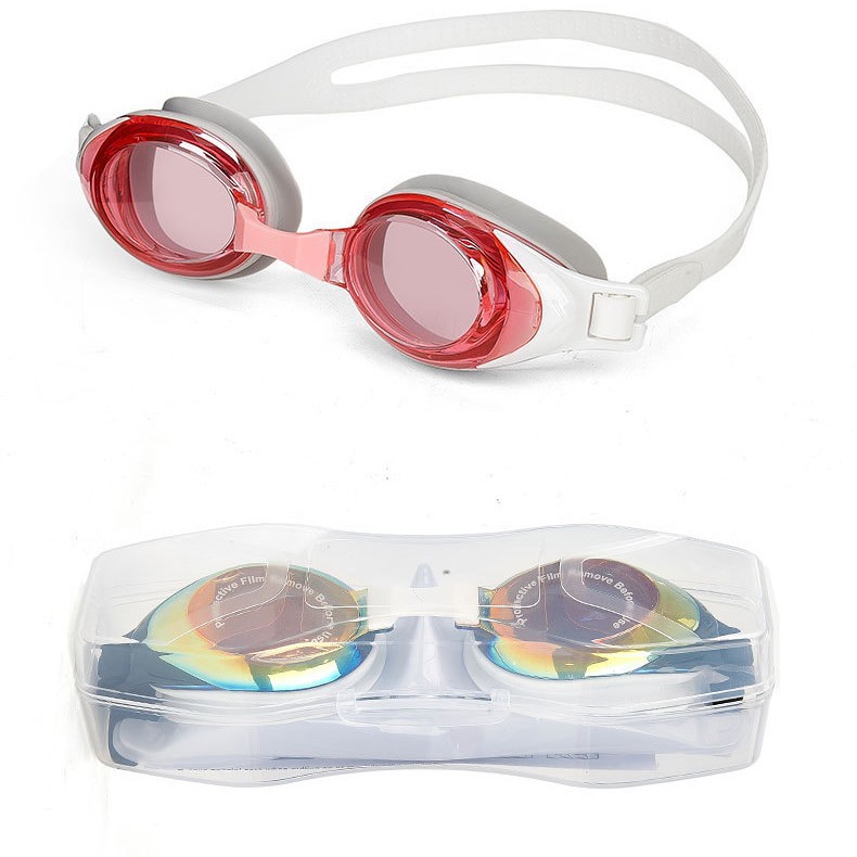 waterproof silicone swimming goggles anti-fog