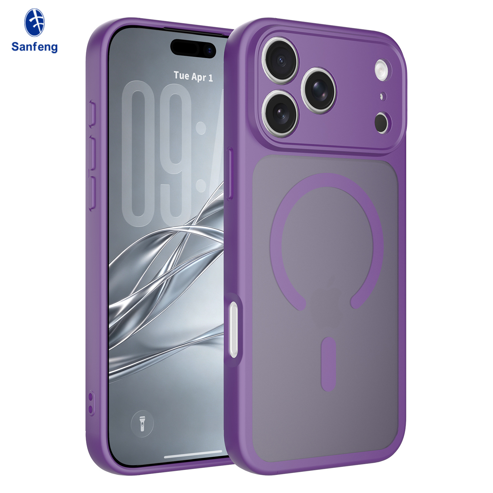 Cross - Border adecuado para iPhone 18promax carcasa de teléfono móvil, lente magnética sensible a la piel, paquete completo de protección Apple 17