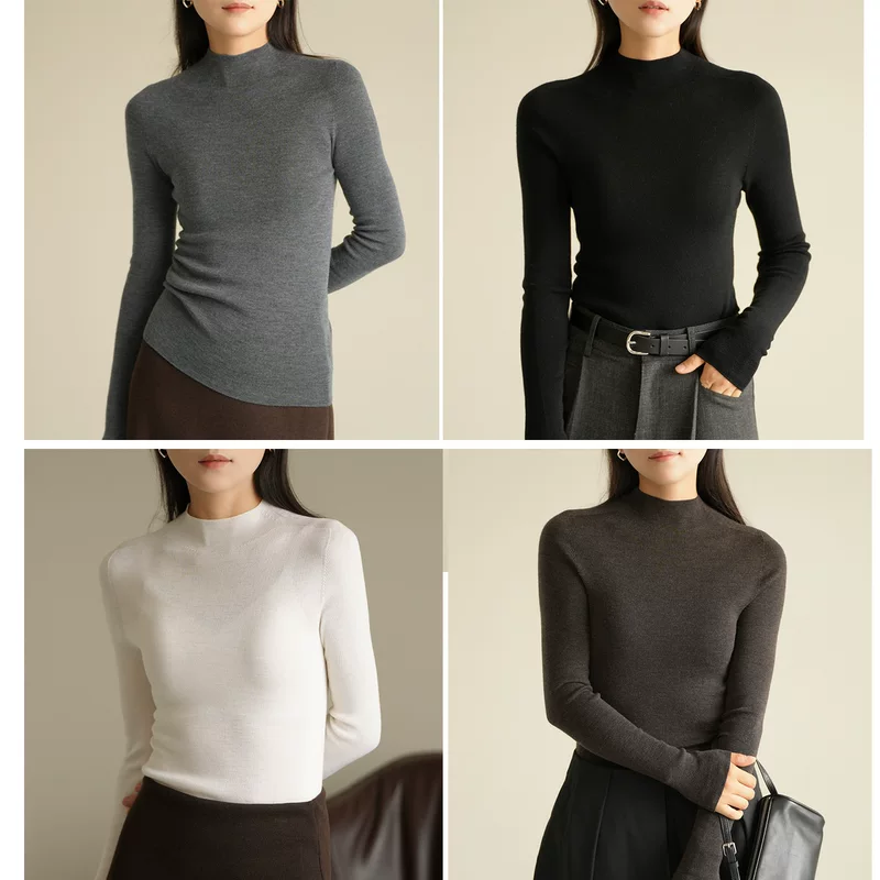 Woolen knitted sweater