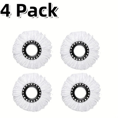 2026新款跨境代发4/8/1拖把替换头超细纤维拖把头跨境装