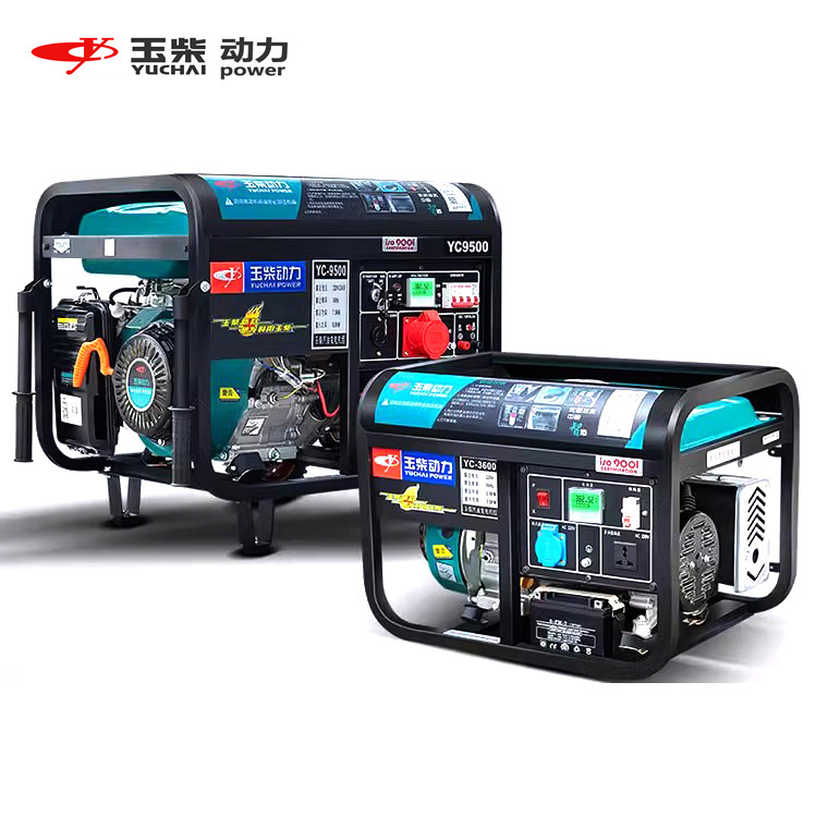 玉柴家庭用ディーゼル発電機3/5/8/10Kw空冷発電機ダブル電圧200/380V電気起動|undefined