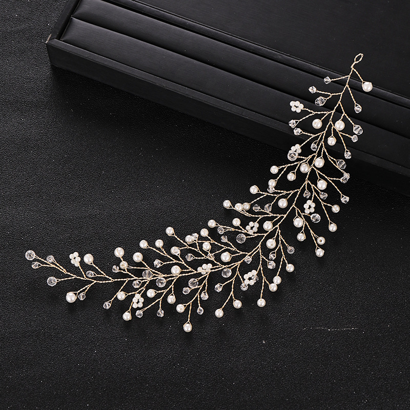 Crystal Headband Gold