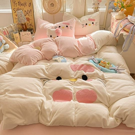 四件套;纤维被;床罩床笠