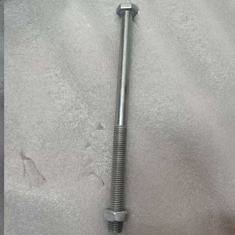 厂家供应电力金具配件穿钉各种规格钢绞线钉子单槽三眼夹板