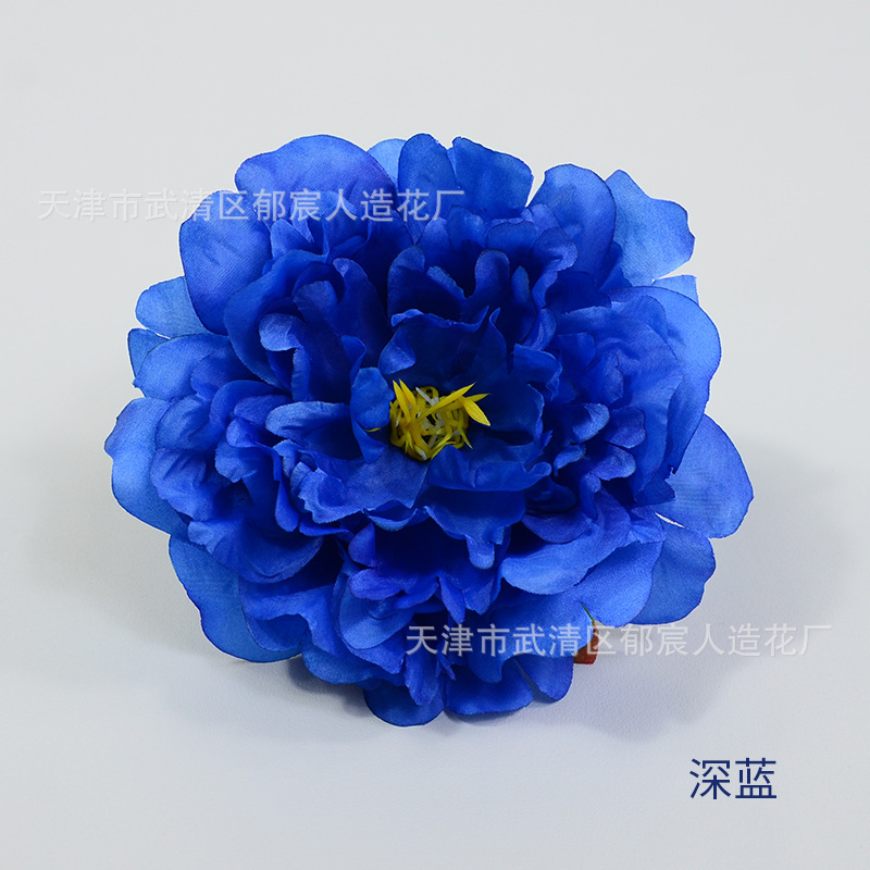 Artificial nueva flor de peonía fondo de la boda flor de la pared arreglo de flores Decoración de mesa flor haciendo transfronterizo dedicado peonía cabeza de la flor