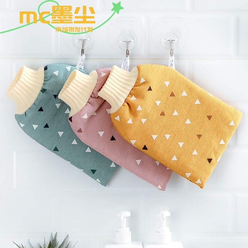 Back rubbing tool bath towel back rubbing brush household adult double-sided back rubbing towel gloves bath brush Back rubbing tool bath towel back rubbing brush household adult double-sided back rubbing towel gloves bath brush